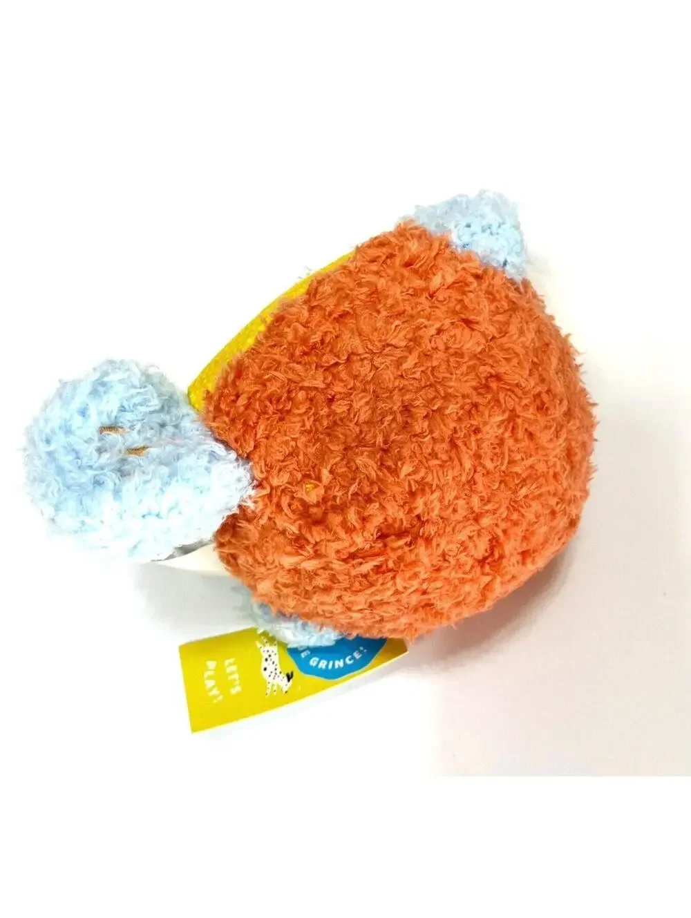 Manhattan Pet Toy Oddball Bertie Fish Plush Covered Squeaker Dog Exercise Ball
